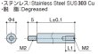 画像2: RMタイプ 丸型 　ステンレス　オネジ/メネジ M2 標準型 (2)