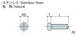 画像2: Ｓタイプ ナベ小ねじ　ステンレス　【 並目ねじ】 (2)
