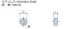 画像2: Nタイプ ナット 　ステンレス　1種【 並目ねじ】 (2)