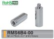 画像1: RMSタイプ 丸型 　黄銅　オネジ/メネジ M4 短間隔取付(オネジ6mm) (1)