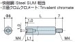 画像2: RM-Sタイプ 丸型 　スチール　オネジ/メネジ M4 スリット付(ドライバー用) (2)